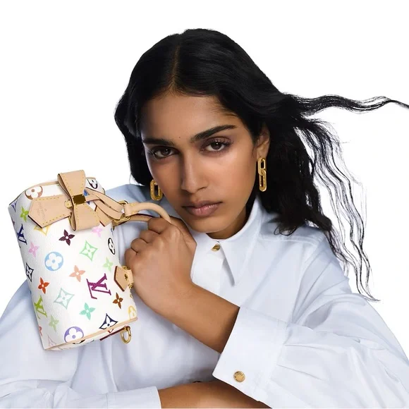 Louis Vuitton Murakami Nano Speedy Multicolor Monogram Handbag New with Tags - Picture 5 of 8